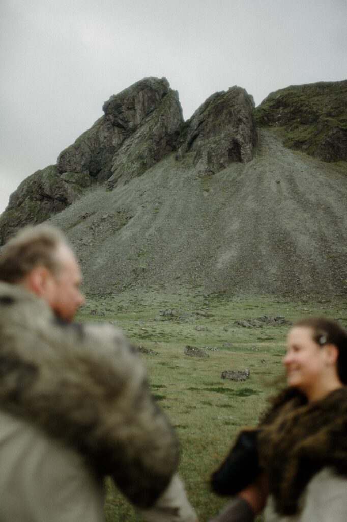 This Iceland vow renewal is pure magic—Vestrahorn peaks, Diamond Beach, waterfalls & Viking vibes. See why Iceland is the spot