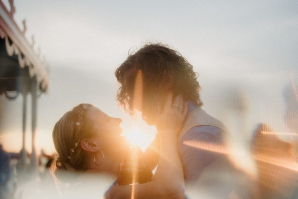 French Quarter New Orleans Elopement with beignets, balcony first looks, Jackson Square & a steamboat sunset cruise! NOLA day is wild magic!