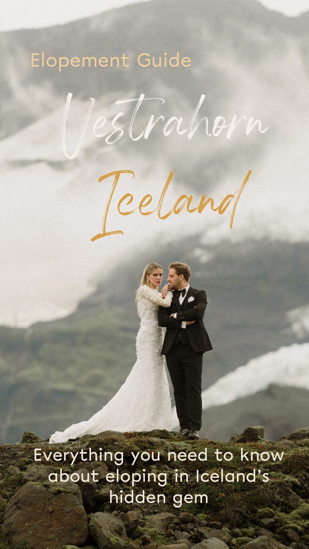Vestrahorn Iceland is the place for couples who are ready for an adventure elopement of a lifetime. Complete guide!