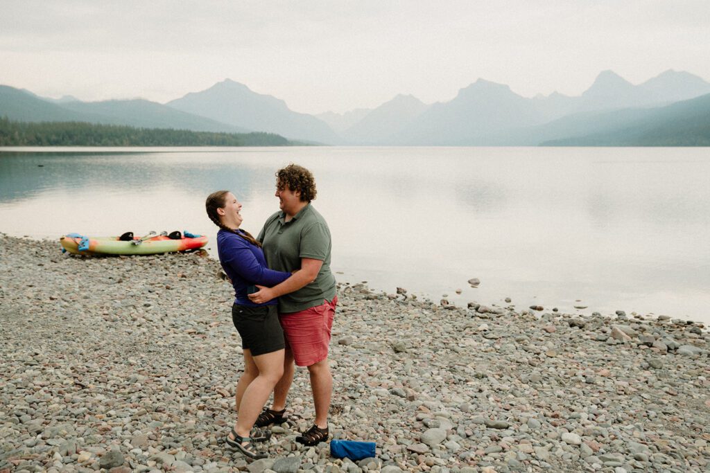 See the sunset Glacier National Park proposal everyone dreams of—and grab pro tips to plan YOUR most unforgettable adventure-filled YES!