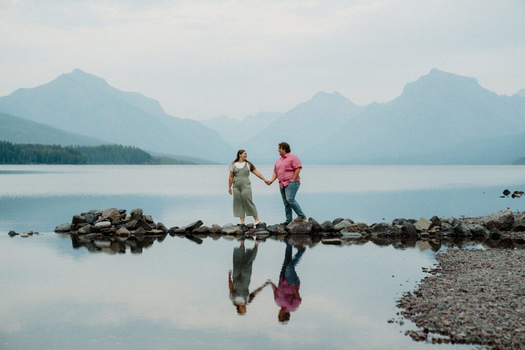 See the sunset Glacier National Park proposal everyone dreams of—and grab pro tips to plan YOUR most unforgettable adventure-filled YES!