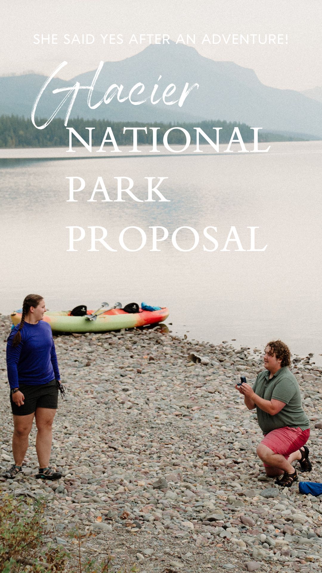 See the sunset Glacier National Park proposal everyone dreams of—and grab pro tips to plan YOUR most unforgettable adventure-filled YES!