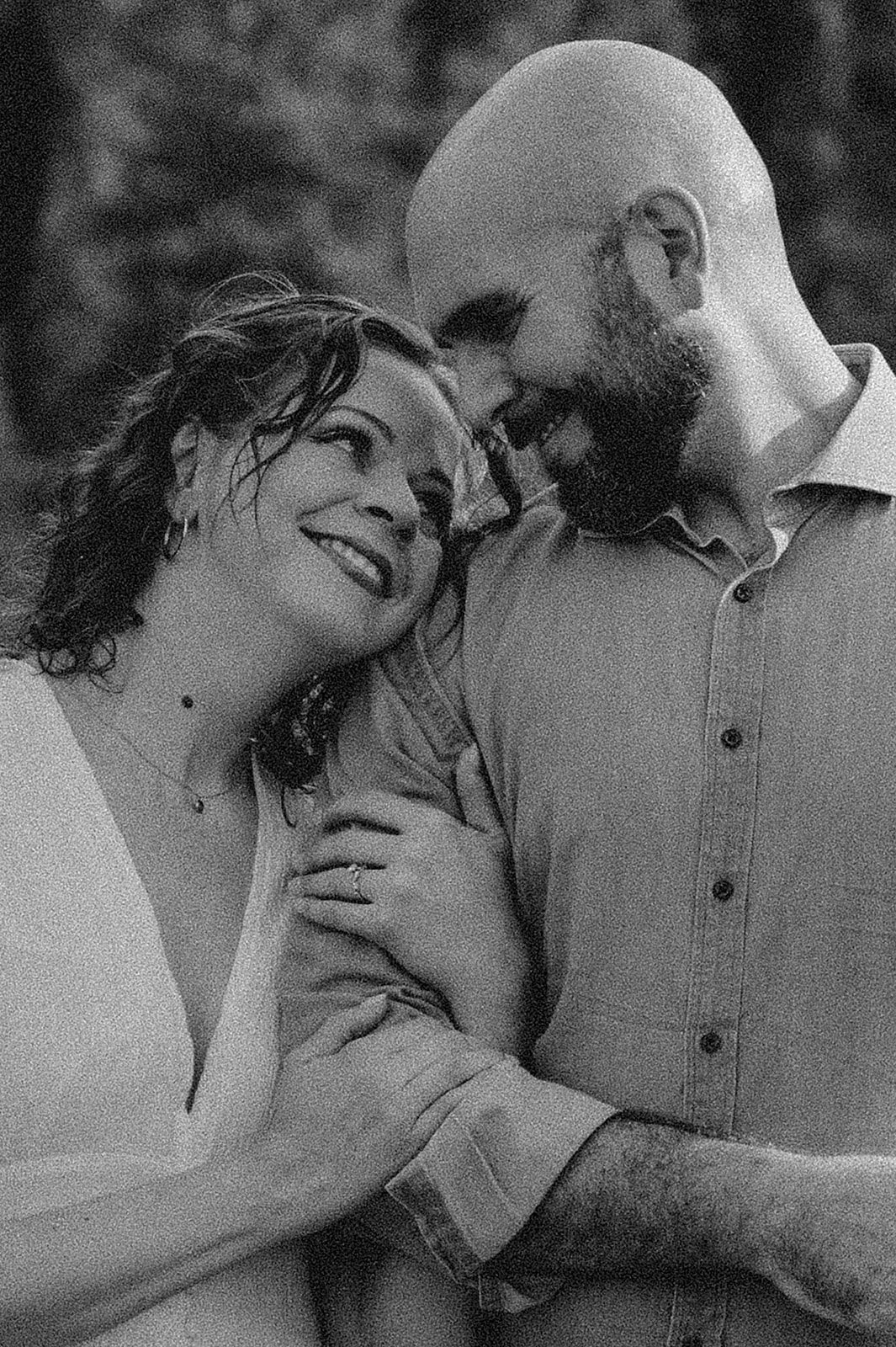 Hyalite Canyon Engagement Session with epic mountain views, lake magic, dog-friendly trails, and a hilarious Halloween ghost twist. Fun, real,  SO Bozeman. 