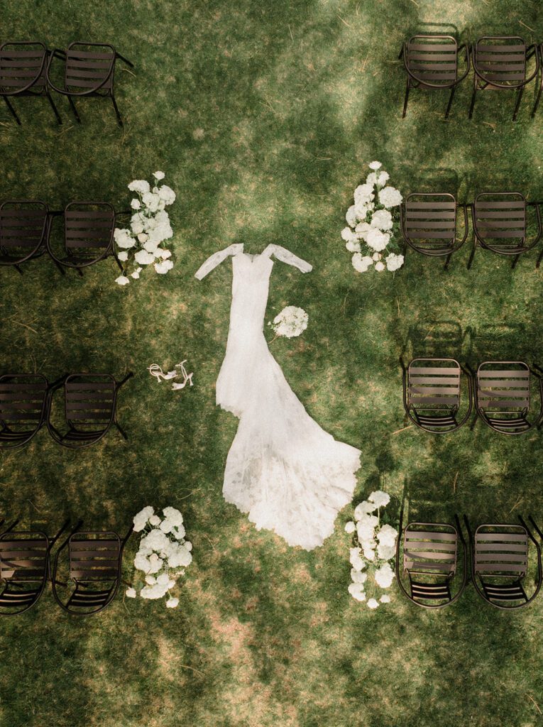 See this wedding at White Raven with Montana views, mountain engagement session and full wedding weekend festivities!  