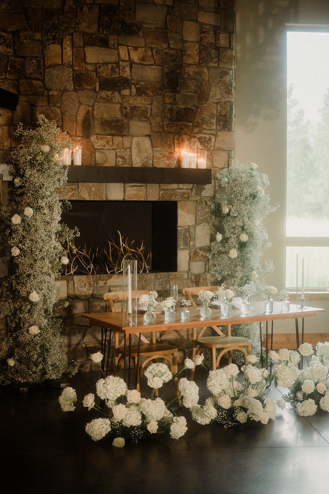 See this wedding at White Raven with Montana views, mountain engagement session and full wedding weekend festivities!  