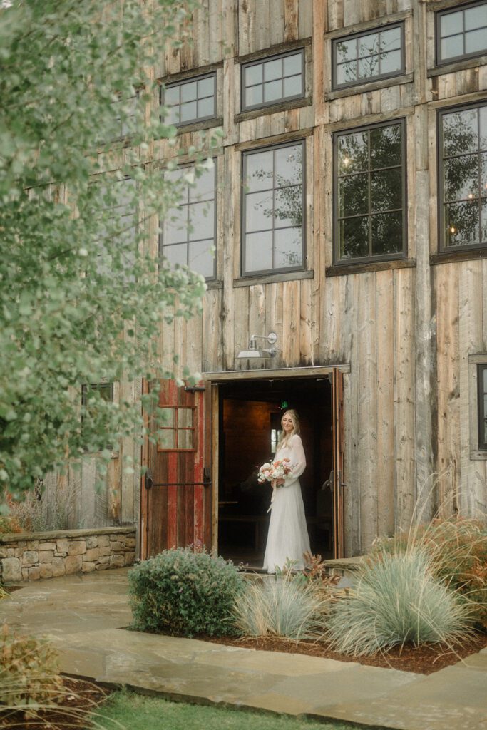 Bozeman wedding with dogs complete with bow ties, sunset photos, and dreamy rain portraits. Plus tips for including your dog in your wedding day.