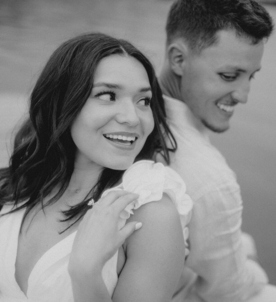 See this wedding at White Raven with Montana views, mountain engagement session and full wedding weekend festivities!  