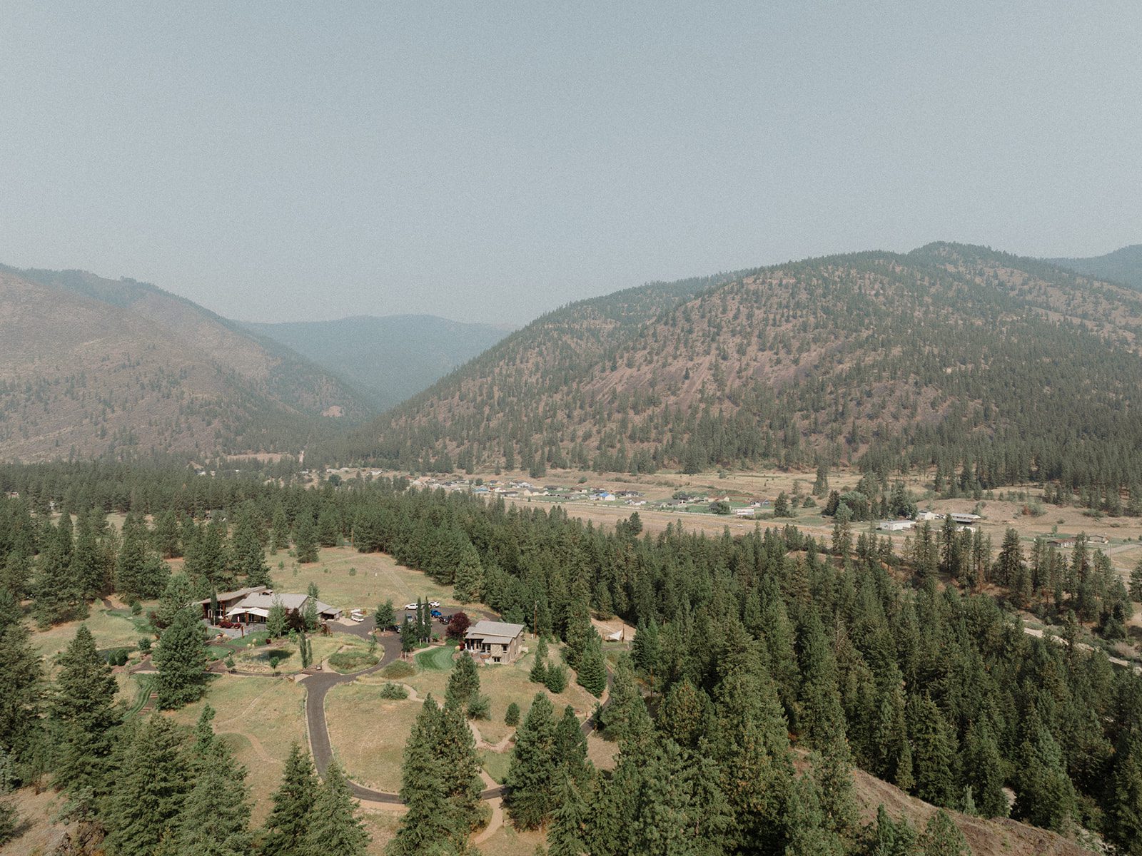 See this wedding at White Raven with Montana views, mountain engagement session and full wedding weekend festivities!  