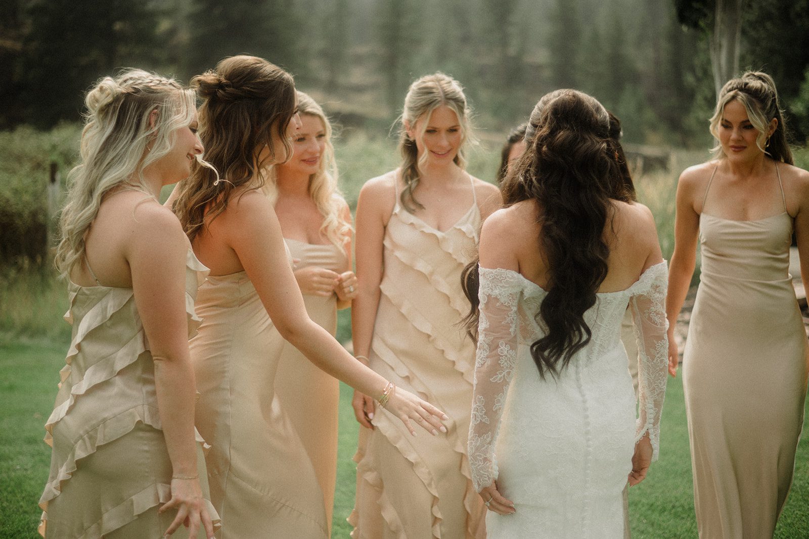 See this wedding at White Raven with Montana views, mountain engagement session and full wedding weekend festivities!  