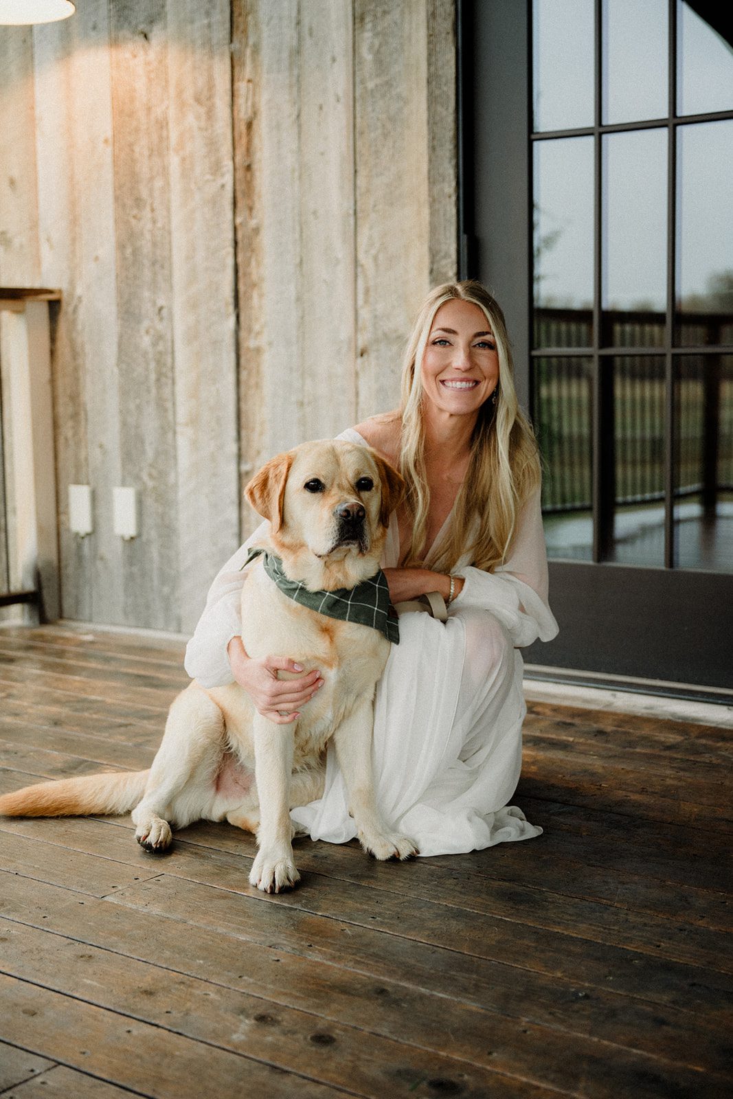 Bozeman wedding with dogs complete with bow ties, sunset photos, and dreamy rain portraits. Plus tips for including your dog in your wedding day.