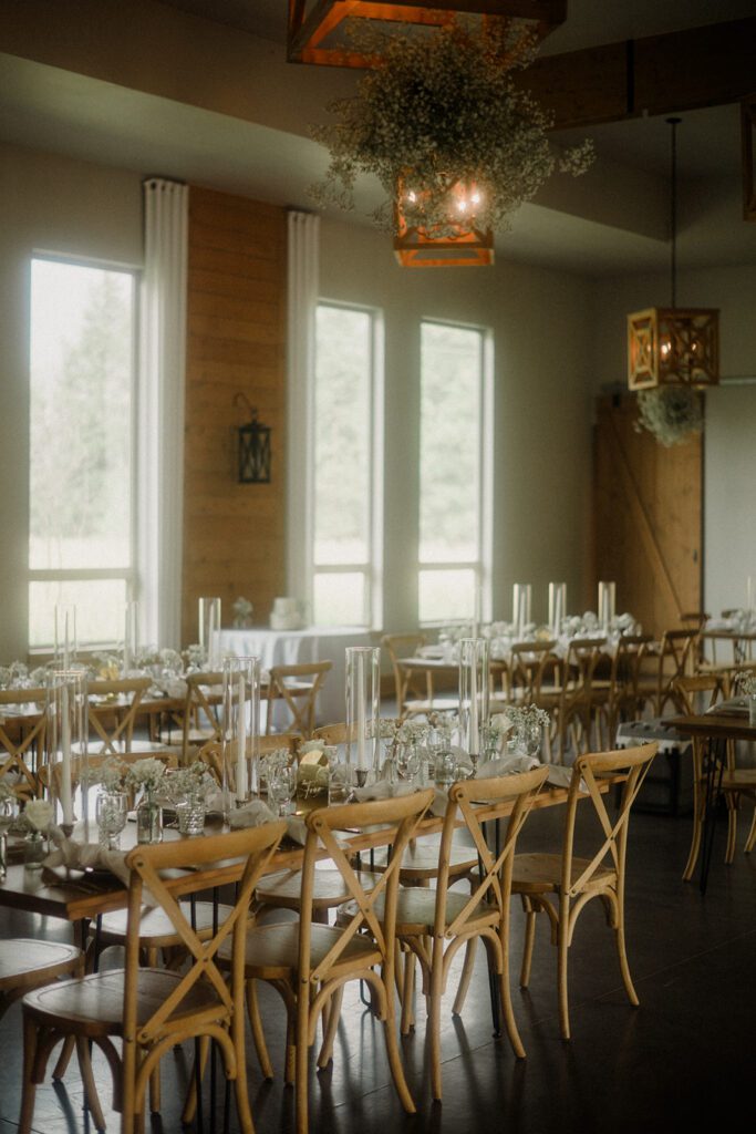 See this wedding at White Raven with Montana views, mountain engagement session and full wedding weekend festivities!  