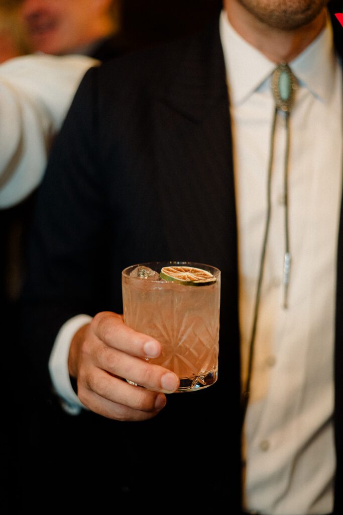 Bozeman wedding with dogs complete with bow ties, sunset photos, and dreamy rain portraits. Plus tips for including your dog in your wedding day.