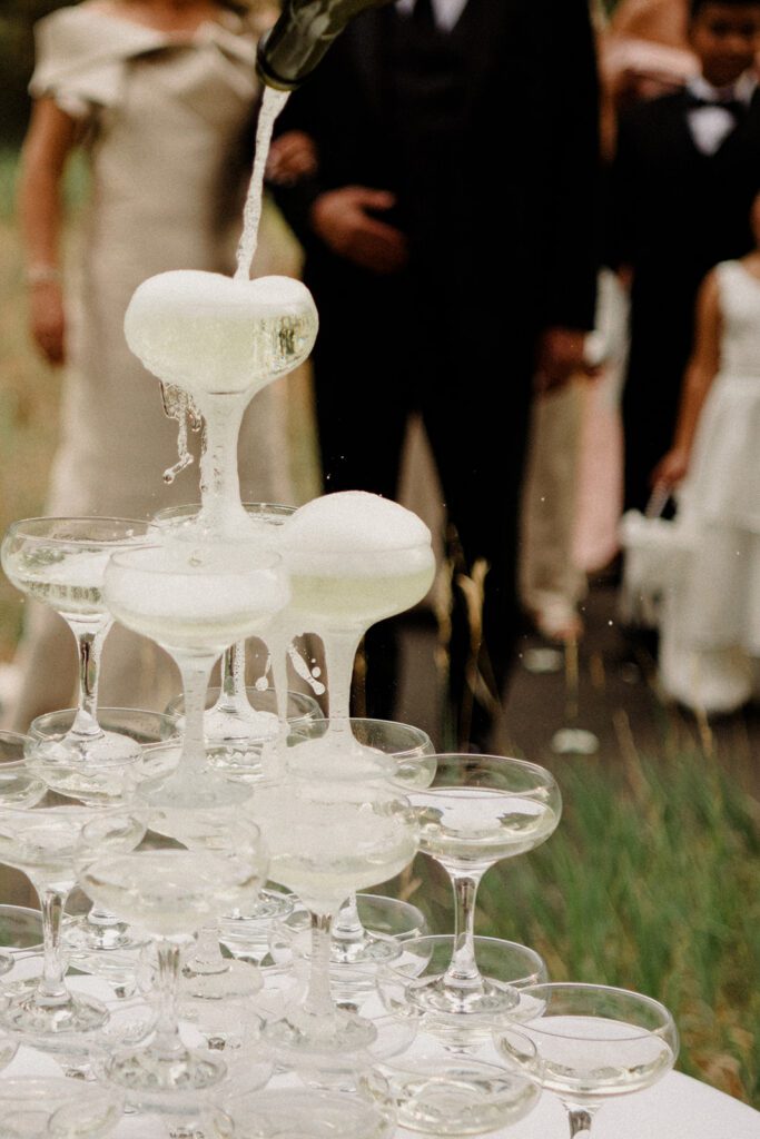 See this wedding at White Raven with Montana views, mountain engagement session and full wedding weekend festivities!  