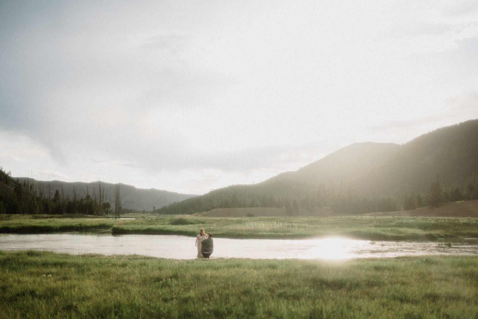 how to propose in Yellowstone National Park