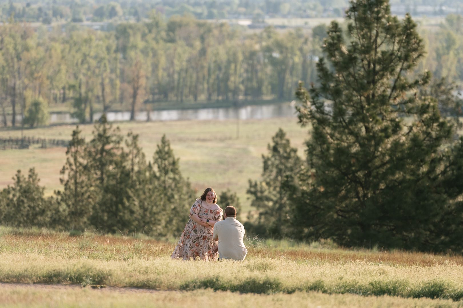 Blue Mountain surprise proposal in Missoula, Montana. A real proposal story with planning tips, and location ideas!