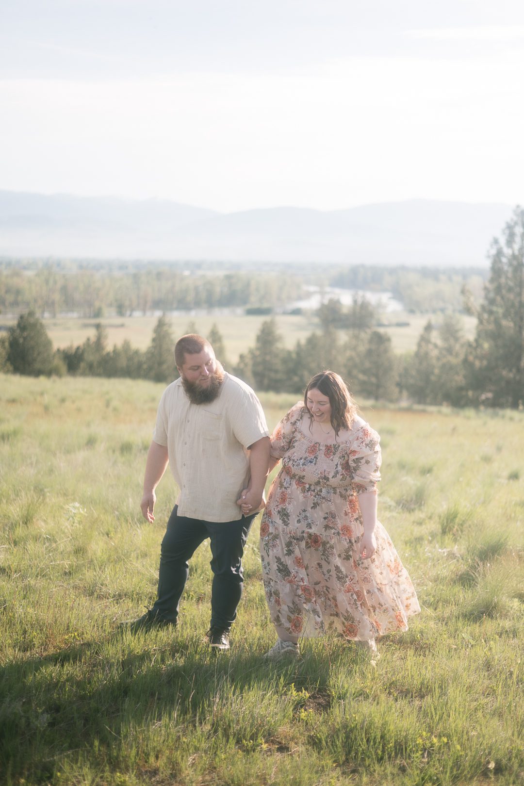 Blue Mountain surprise proposal in Missoula, Montana. A real proposal story with planning tips, and location ideas!