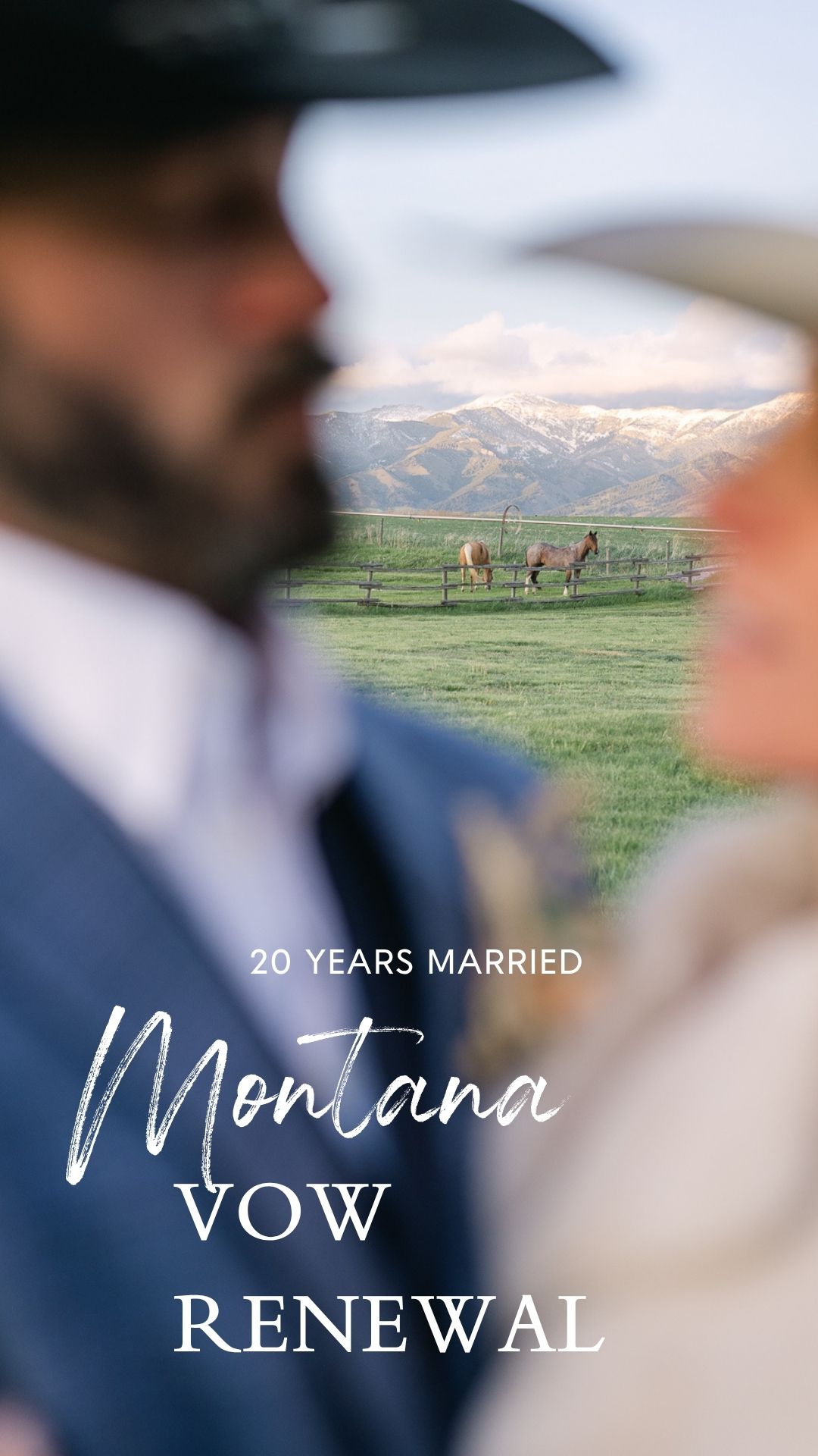 Vow renewal in Montana at Heritage Ranch in Bozeman. Get inspo, ideas, and planning tips for a meaningful Montana vow renewal experience.