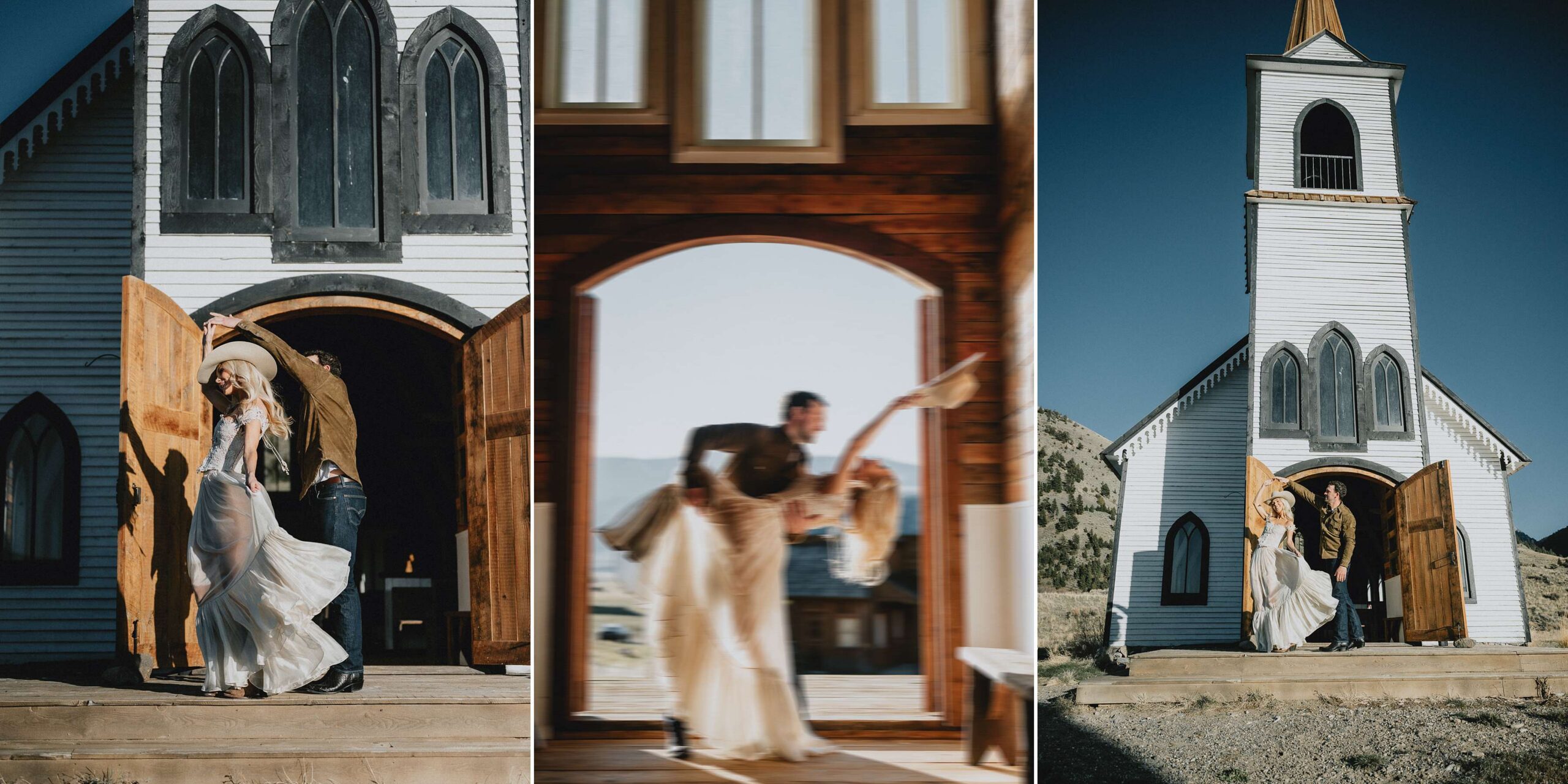 Bozeman engagement session at Yellowstone Film Ranch in Paradise Valley, Montana. Western photo ideas, outfit inspo, pricing, and expert tips.