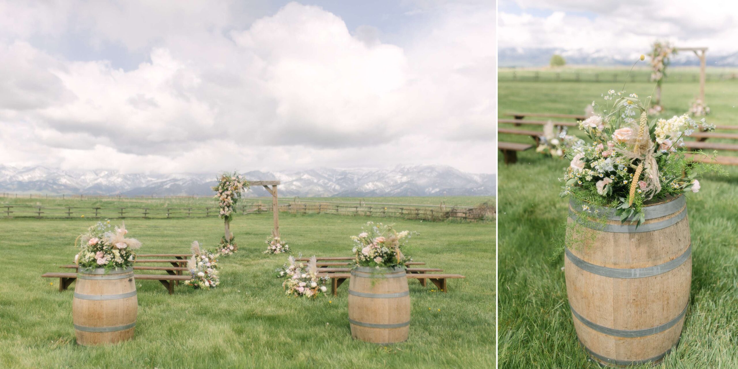 Vow renewal in Montana at Heritage Ranch in Bozeman. Get inspo, ideas, and planning tips for a meaningful Montana vow renewal experience.