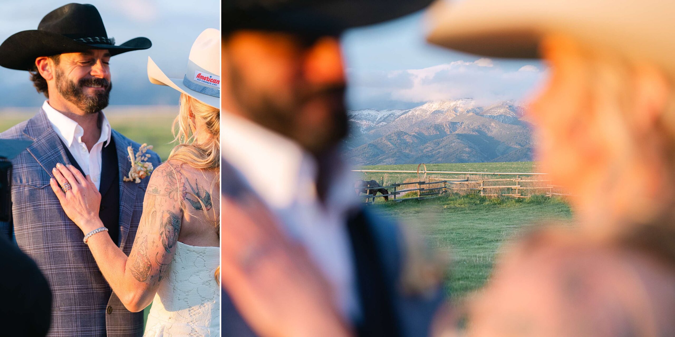 Vow renewal in Montana at Heritage Ranch in Bozeman. Get inspo, ideas, and planning tips for a meaningful Montana vow renewal experience.