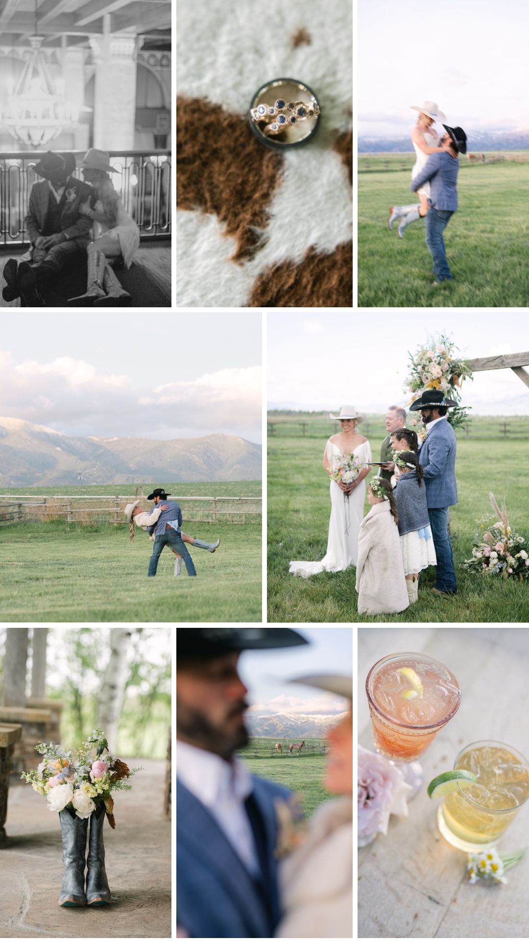Vow renewal in Montana at Heritage Ranch in Bozeman. Get inspo, ideas, and planning tips for a meaningful Montana vow renewal experience.