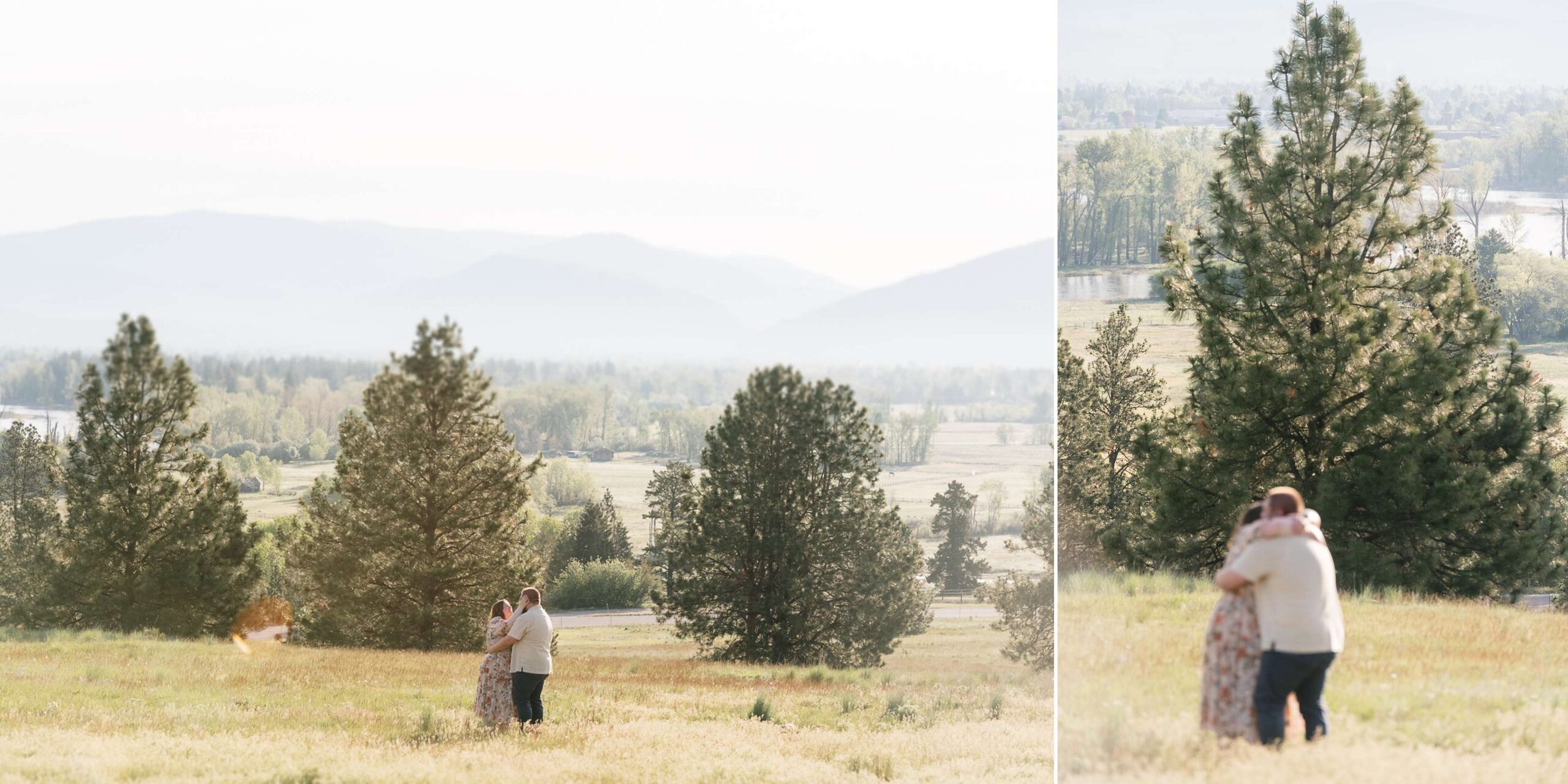 Blue Mountain surprise proposal in Missoula, Montana. A real proposal story with planning tips, and location ideas!