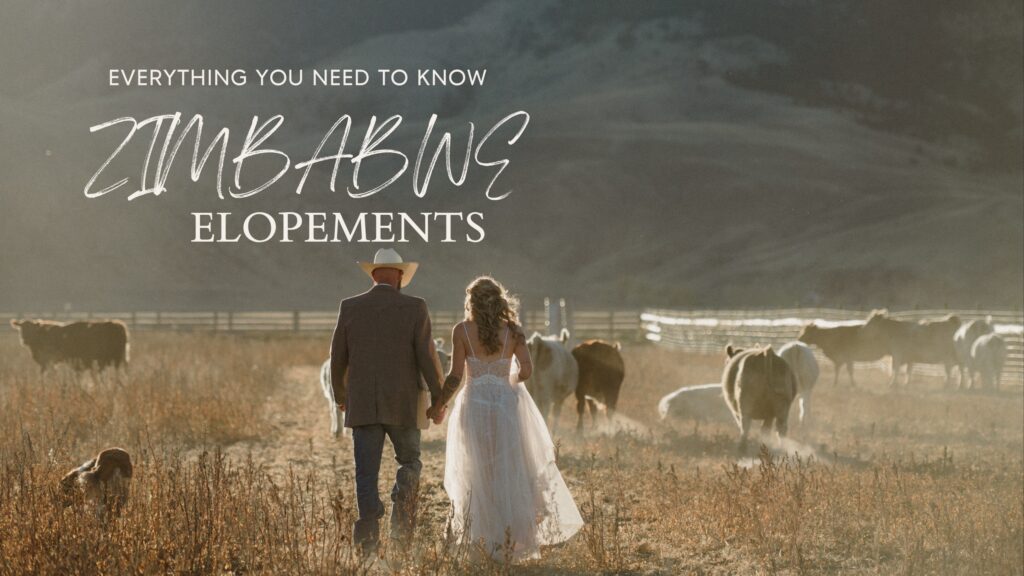 The Zimbabwe Wedding Guide focuses on the best time to visit for your desired experience, wedding cost and attire, and how to elope legally.