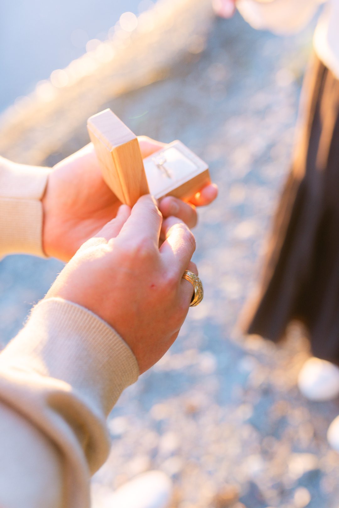 Whitefish surprise proposal on Whitefish Lake at sunset. Get tips on how to plan a surprise proposal, timing, outfit ideas, and how to make it feel natural and unforgettable.