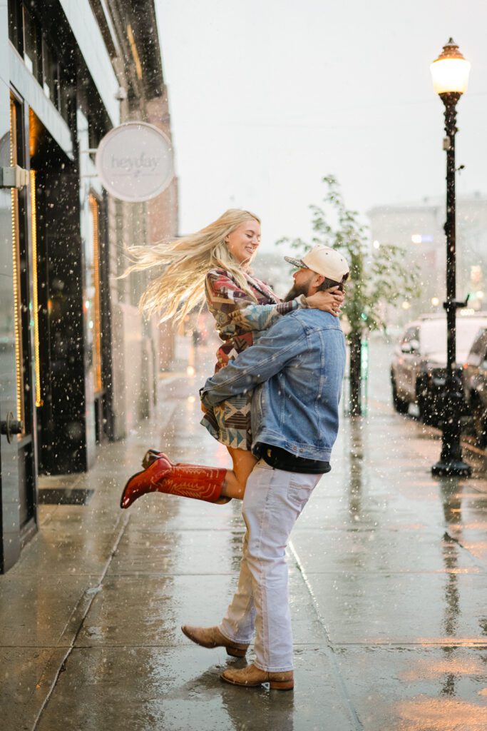 How to have an engagement session in Bozeman, Montana. The best locations, outfit tips, timing strategies, how to use your photos.