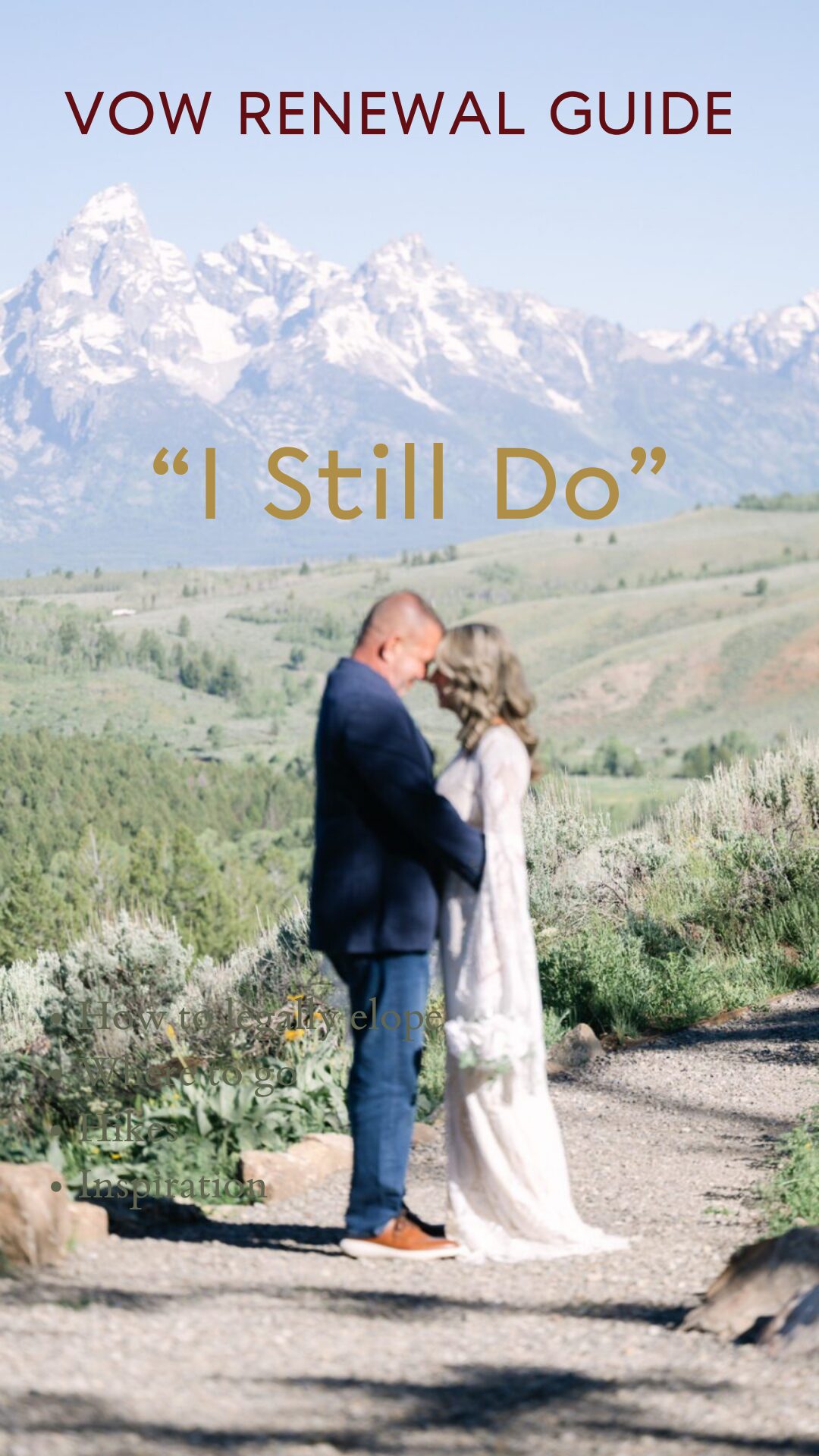 When planning a vow renewal, etiquette of what to wear, who to invite, and an itinerary come into question. We're here with the answers!