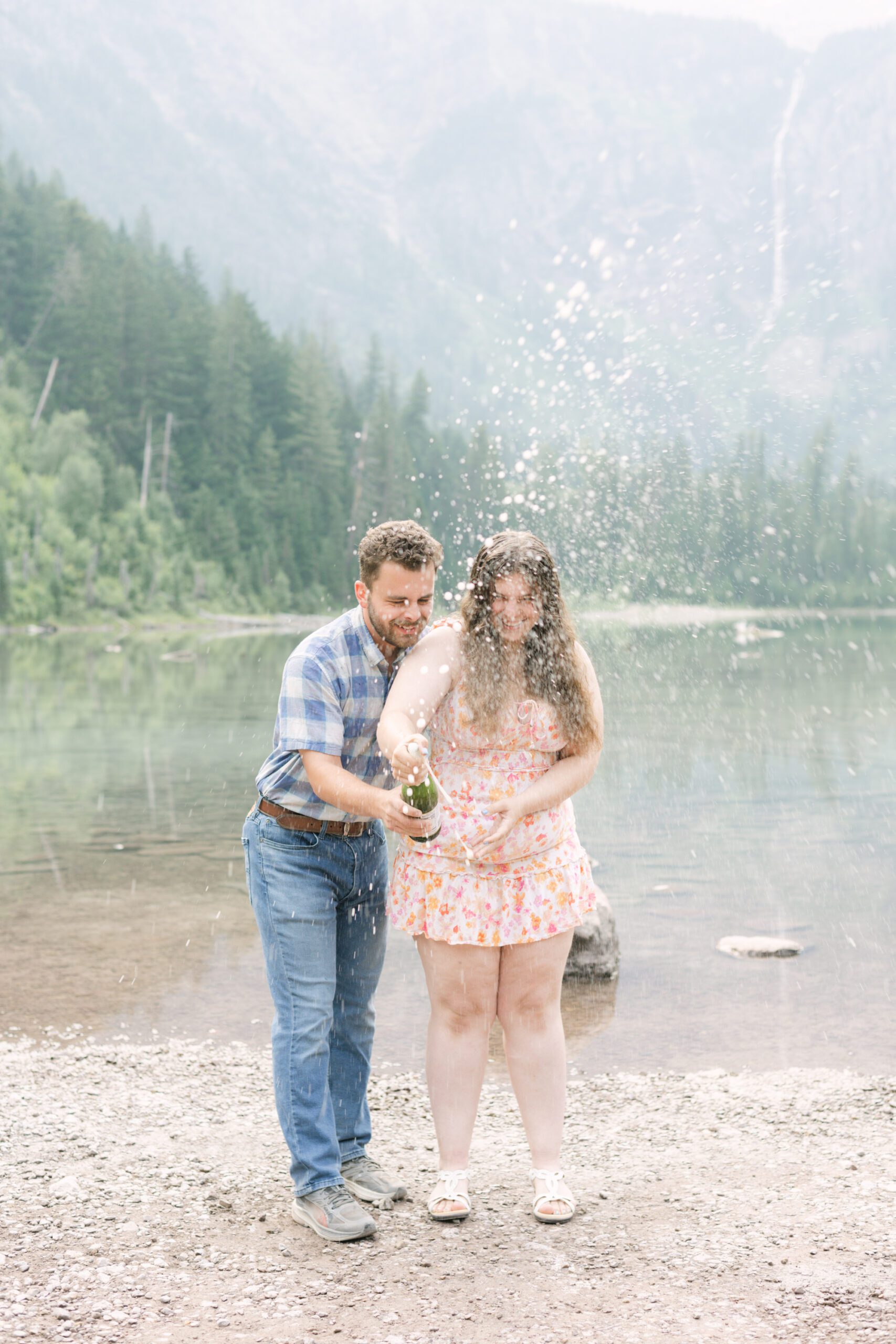 How to plan a surprise proposal in Glacier National Park. Learn the best locations, timing tips, outfit ideas, and how to keep it a surprise.