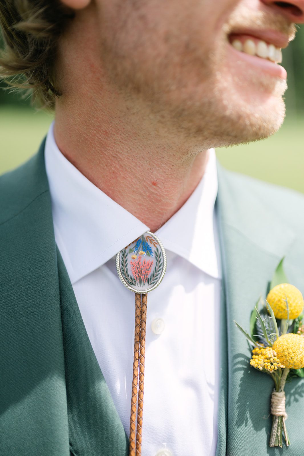 See Katy and Nick’s summer camp wedding in Montana at Luccock Park! Boho wedding style, live band and fun camp-inspired ideas.